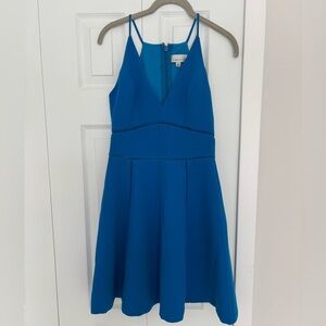 Vibrant Blue Sleeveless Dress